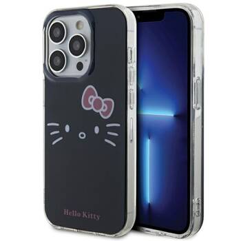 Hello Kitty HKHCP15XHKHLK iPhone 15 Pro Max 6.7" czarny/black hardcase IML Kitty Face
