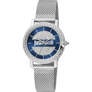 Zegarek marki Just Cavalli model JC1L212M02 kolor Szary. Akcesoria Damskie. Sezon: Cały rok