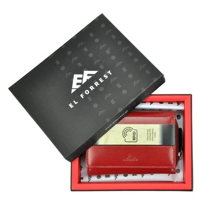 Skórzany damski portfel EL FORREST 568-33 RFID