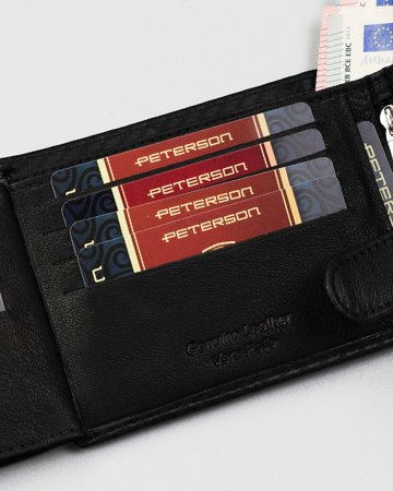 Skórzany męski portfel Peterson PTN CA-N992L
